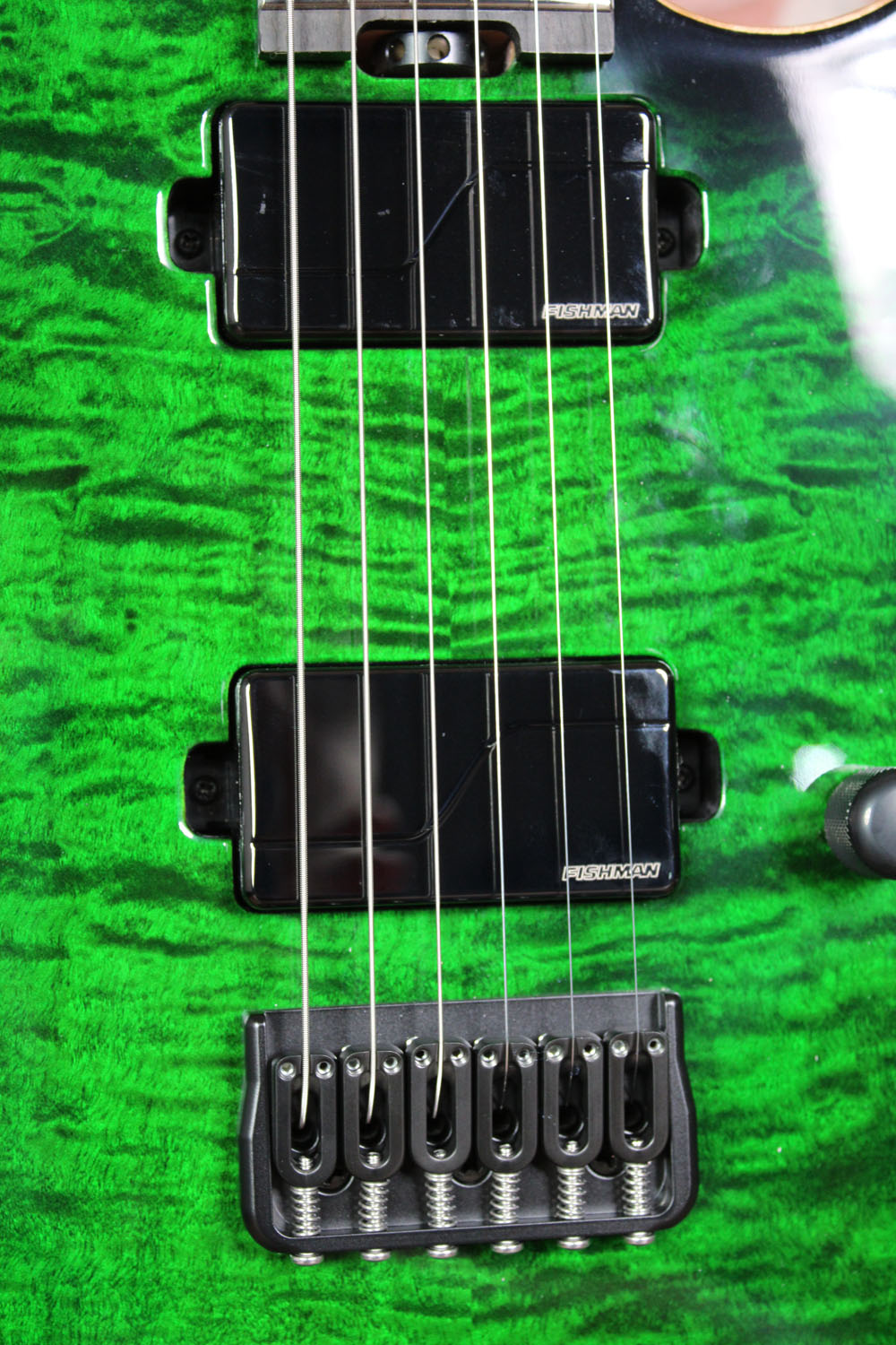 USA M-II HT FM Dark  Green Sunburst Fishman Modern